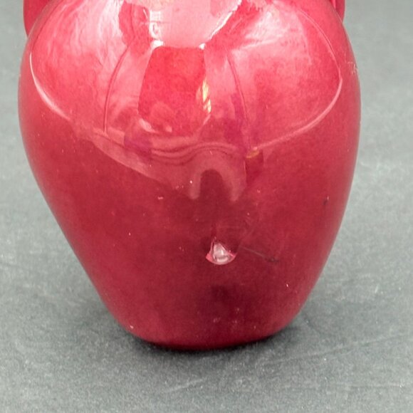 Handcrafted Glass Elephant Figurine Pink Lucky Trunk Up Paperweight Art Deco‎ - Picture 9 of 12